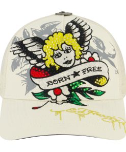 Cherub Rhinestone Trucker Hat