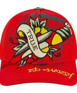 Black Rose Trucker Hat