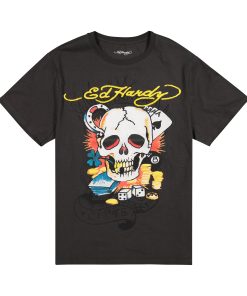 Ace Skull Throwback Graphic Tee