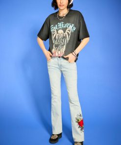Alternative view of Hearts Low Waist Bootcut Jean