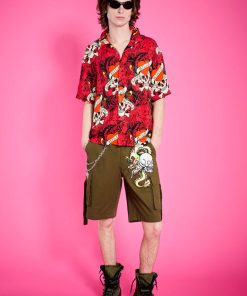 LKS Skull Boxy Camp Shirt