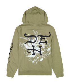 Alternative view of Panther Snake Mens Hoodie