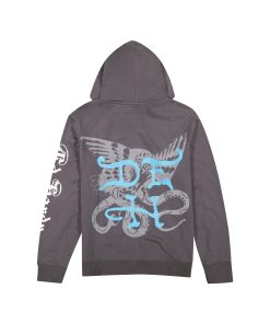 Alternative view of NY Eagle Men's Hoodie