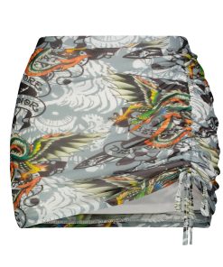 Dragon Wings Mesh Skirt