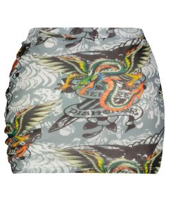 Alternative view of Dragon Wings Mesh Skirt