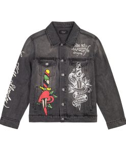 Heart Wings Unisex Trucker jacket