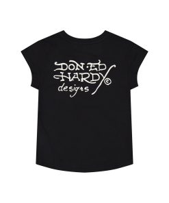 Alternative view of Fire Tiger Rhinestone Cap Sleeve Tee