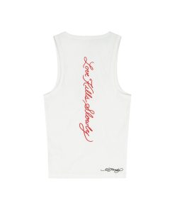 Alternative view of Cross Heart Rhinestone Tank Top