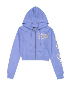 Tiger Lotus Zip Front Hoodie