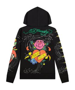 Alternative view of Pink Panther Long Fleece Hoodie
