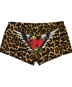 Leopard Booty Shorts