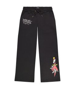 Dagger Heart Sweatpants - Black