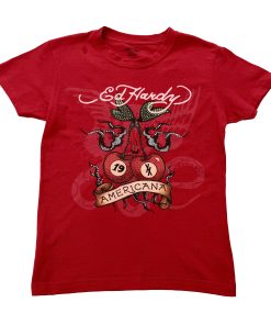 Cherries Rhinestone Cap Sleeve Tee