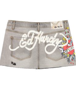 Alternative view of Fun Dagger Denim Mini Skirt