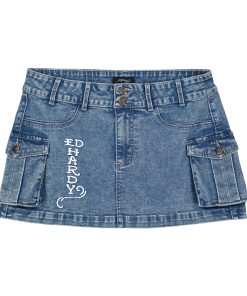 Heart Dagger Cargo Skirt
